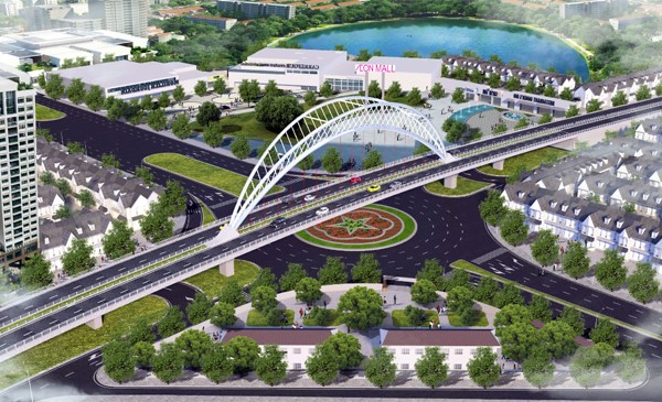 Khởi công xây dựng cầu vượt nút giao Nguyễn Văn Linh Hải Phòng
