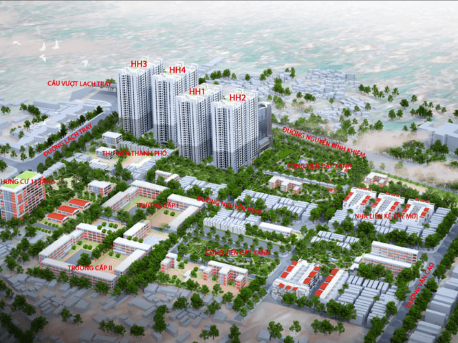Dự án chung cư Hoàng Huy Đổng Quốc Bình, Ngô Quyền, Hải Phòng