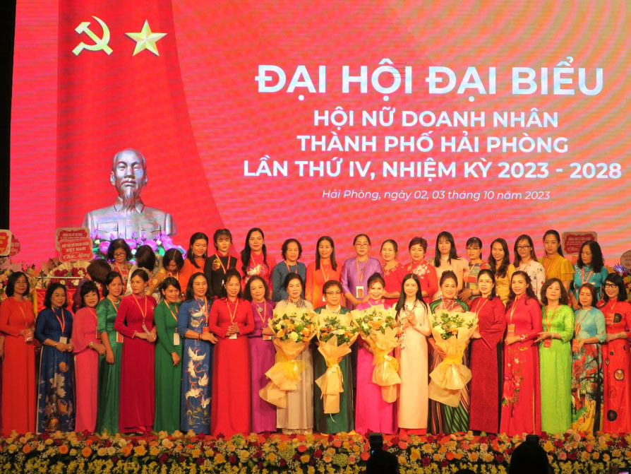 Đại hội Đại biểu Hội Nữ doanh nhân thành phố Hải Phòng lần thứ IV, nhiệm kỳ 2023-2028