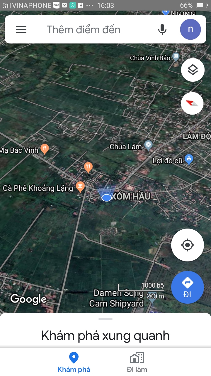 Bán đất thôn Hầu Lâm Động 140m2 đường rộng ô tô vào tận cửa