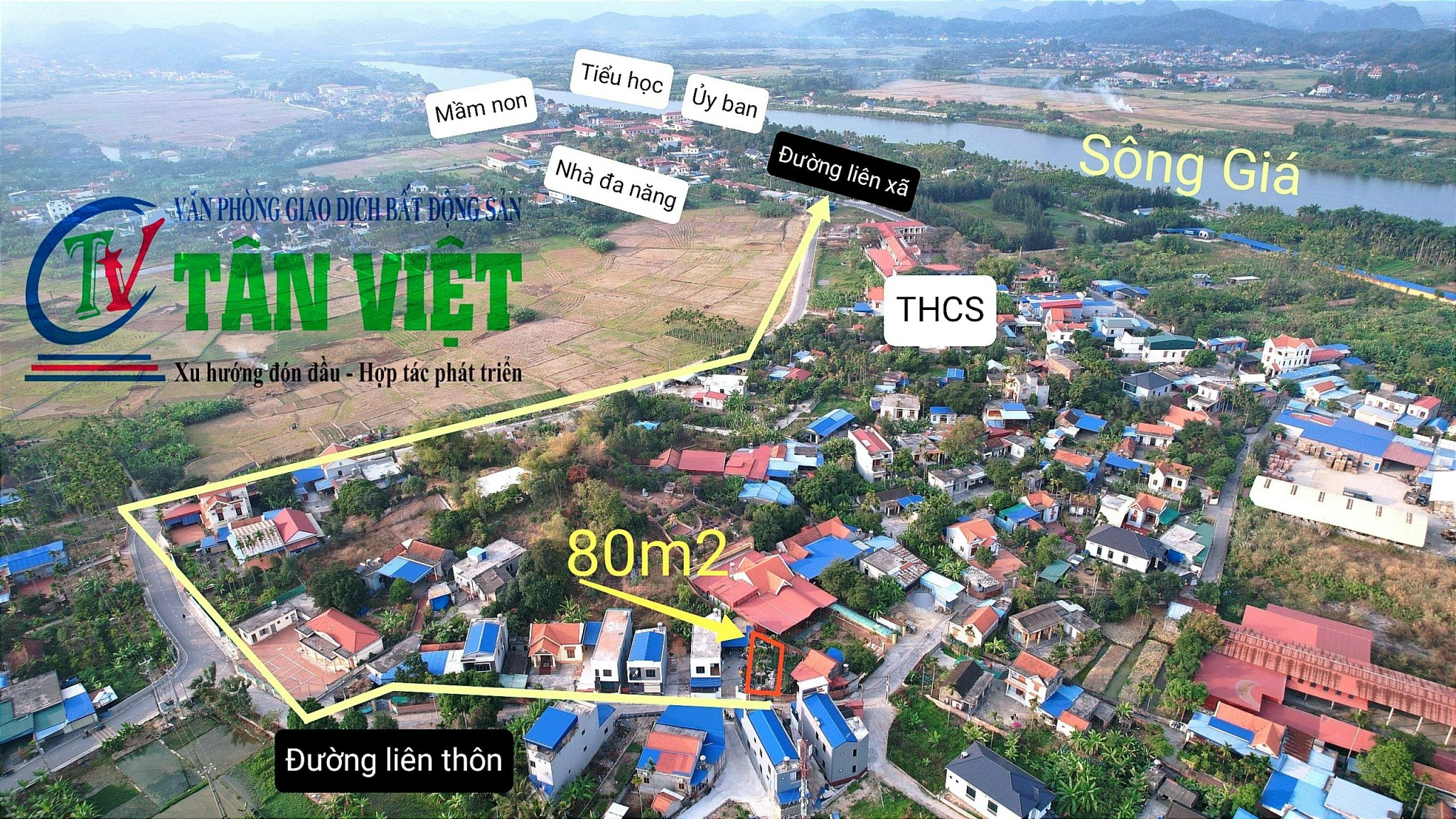 Bán lô đất 80m2 tại Kênh Giang, Thủy Nguyên, Hải Phòng