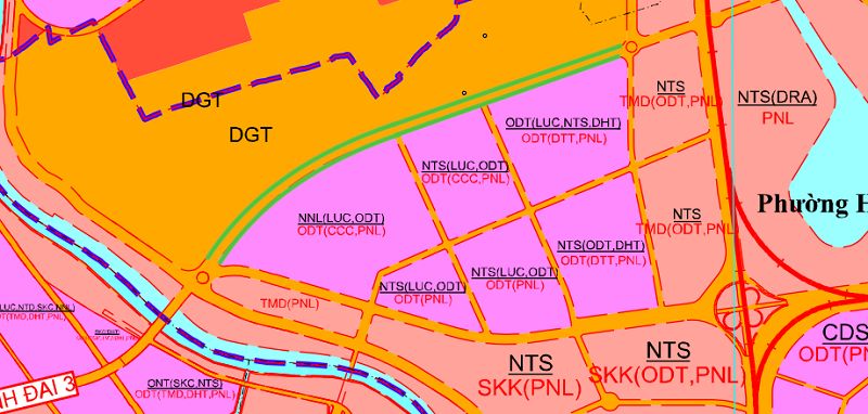 Bản đồ quy hoạch đường sẽ mở tại phường Hải An Hải Phòng