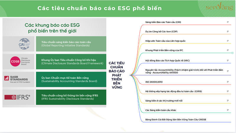 Các khung báo cáo ESG phổ biến tại Việt Nam và hướng dẫn các bước triển khai