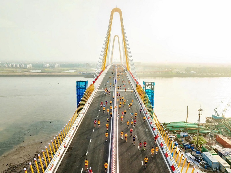 Giải chạy Vũ Yên Center Run với hai cự ly thi đấu 5km và 10km.
