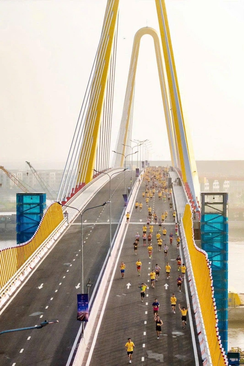 Cầu Hoàng Gia do Tập đoàn Vingroup đầu tư với tổng chiều dài toàn tuyến 2,2km. Cầu Hoàng Gia khi đi vào vận hành sẽ rút ngắn thời gian di chuyển từ đảo Vũ Yên tới trung tâm TP Hải Phòng chỉ còn 5 phút lái xe.