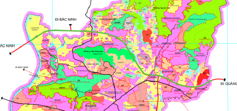 Bản đồ quy hoạch tuyến đường mới dài 25km tại phía Bắc TP Hải Phòng