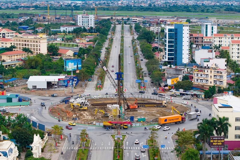 Nút giao Lê Hồng Phong - Bùi Viện Hải Phòng