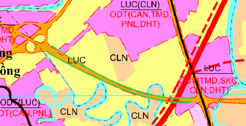 Bản đồ quy hoạch giao thông phường Ái Quốc đến năm 2030