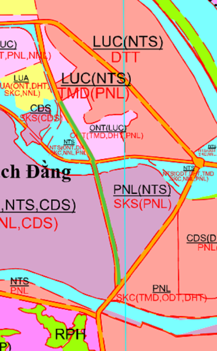 Bản đồ quy hoạch đường sẽ mở tại phường Bạch Đằng Hải Phòng