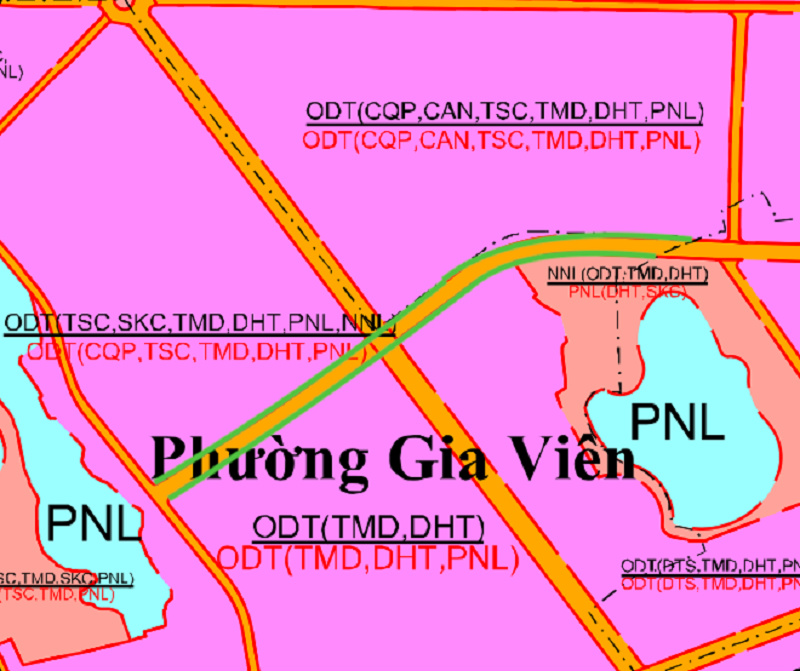 Bản đồ quy hoạch tuyến đường mới tại phường Gia Viên Hải Phòng