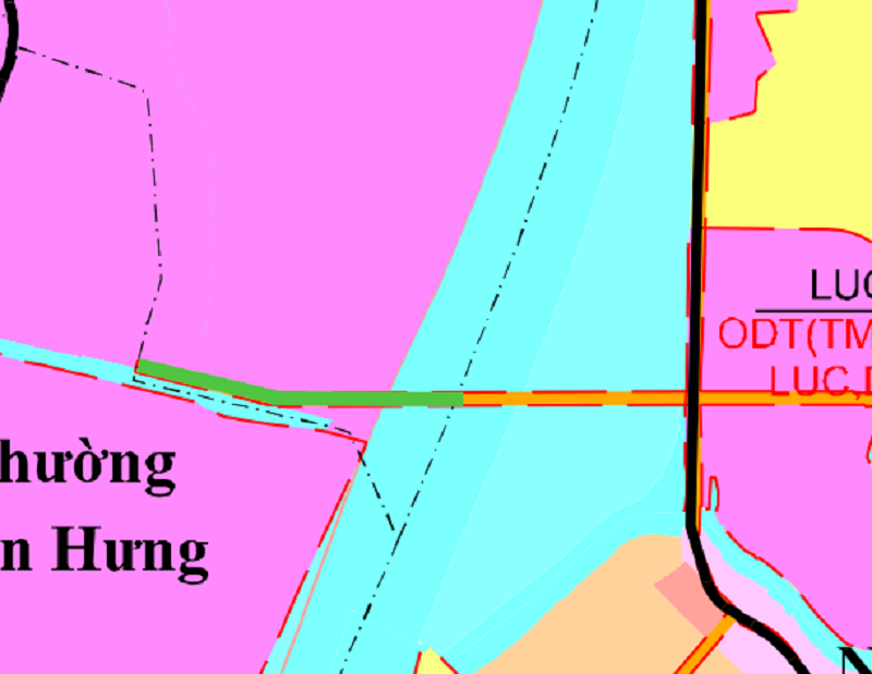 Sơ đồ đường sẽ mở tại phường Hải Dương theo quy hoạch Hải Phòng