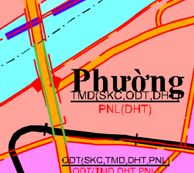 Bản đồ quy hoạch tuyến đường mới tại phường Ngô Quyền kết nối đường Nguyễn Trãi qua sông Cấm