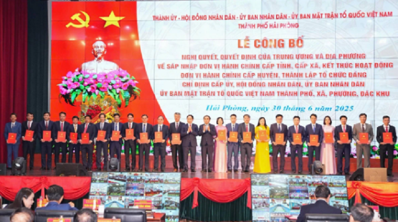 danh sach bi thu 114 xa, phuong, dac khu cua tp hai phong tu 1 7 2025 hinh anh 1