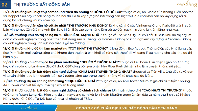 Điểm tin Bất động sản tuần 3 tháng 10/2025