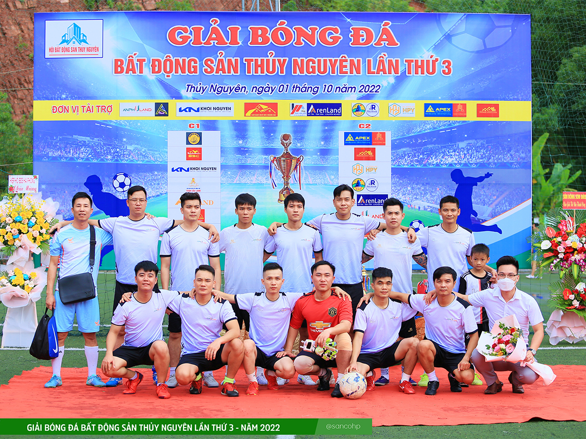 An Phú Land tham gia Giải bóng đá BĐS Thủy Nguyên lần thứ 3 năm 2022 