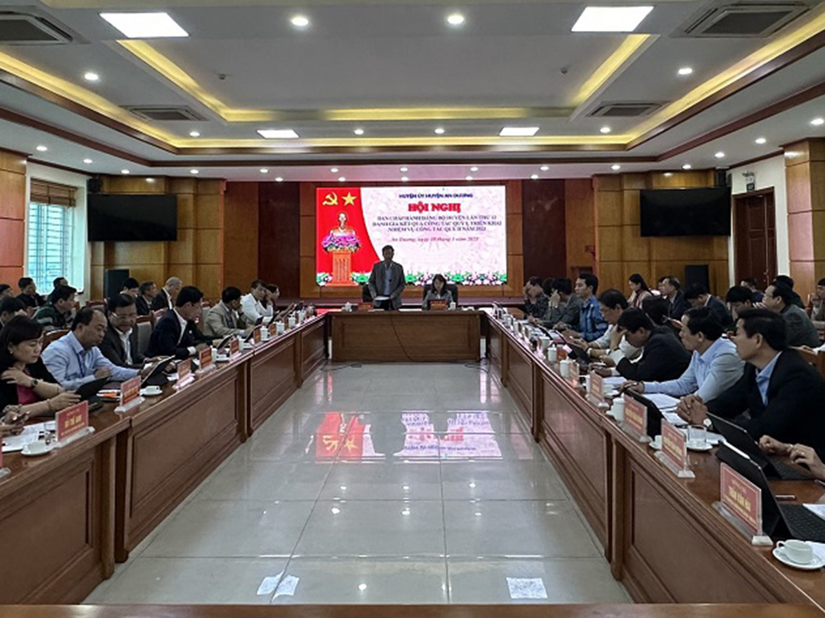 Huyện An Dương: Hoàn thành chủ trương sắp xếp 16 đơn vị hành chính xã để thành lập 12 đơn vị hành chính phường