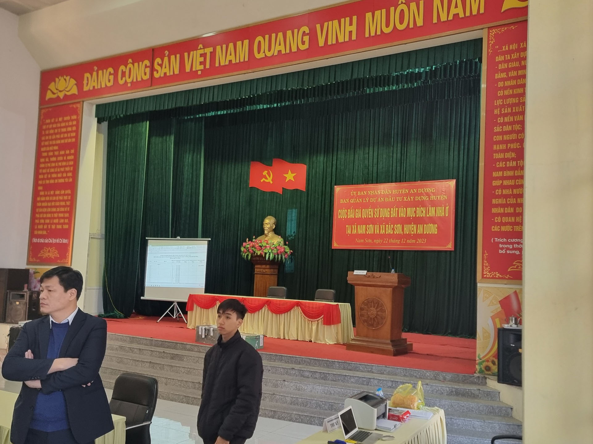  Kết quả trúng đấu giá 41 lô đất tại khu cành tre Bà Ngữ, thôn Quỳnh Hoàng, xã Nam Sơn, huyện An Dương tháng 12 năm 2023