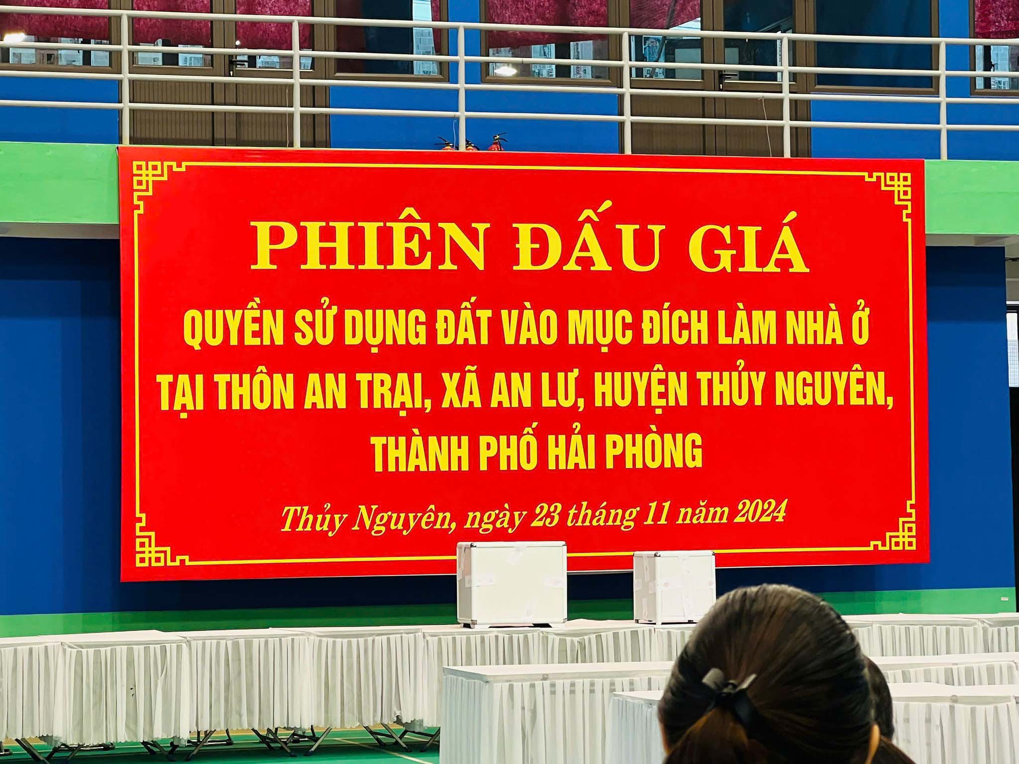 Kết quả trúng Đấu giá 121 lô tại thôn An Trại, An Lư, Thuỷ Nguyên, Hải Phòng