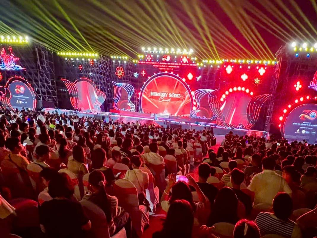 Hải Phòng: Sôi động trong đêm nhạc “Memory Sóng Concert”