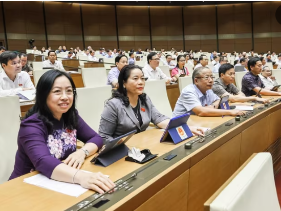 Quốc hội chính thức thông qua nghị quyết cả nước có 34 tỉnh, thành phố