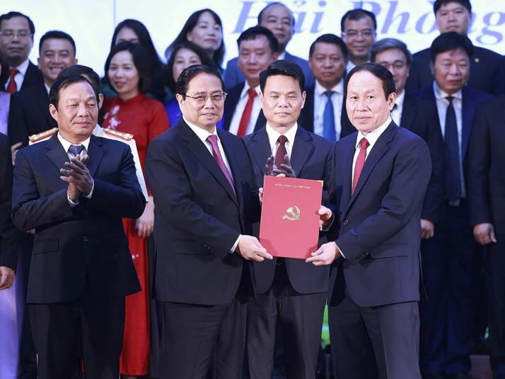 Chính thức "thành lập" Hải Phòng mới