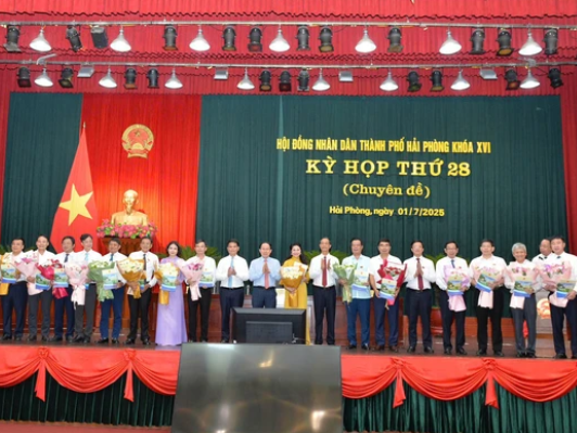 Hải Phòng bổ nhiệm lãnh đạo 13 sở, ngành