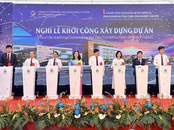 Hải Phòng: Khởi công cụm công nghiệp Cẩm Văn diện tích 35 ha