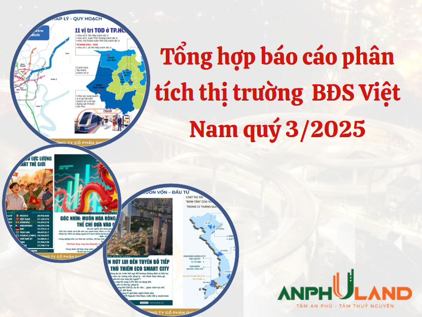 Tổng hợp Báo cáo Phân tích Thị trường Bất động sản Việt Nam - Quý 3/2025