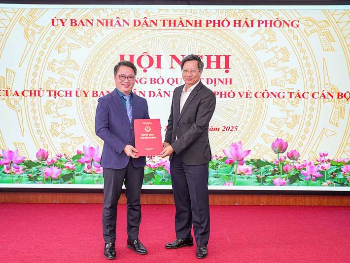 Hải Phòng có tân Giám đốc Sở Xây dựng