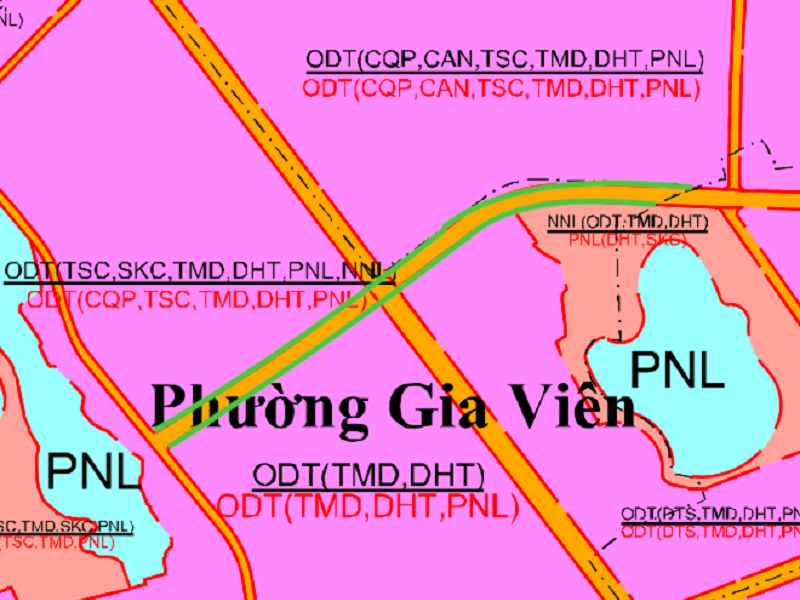 Quy hoạch hạ tầng phường Gia Viên: Chi tiết tuyến đường mới 1,8 km kết nối hồ Phương Lưu