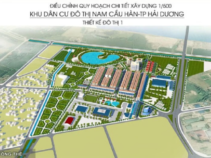 Hải Phòng giao hơn 125.000 m² đất cho F One Land làm Khu dân cư đô thị Nam cầu Hàn