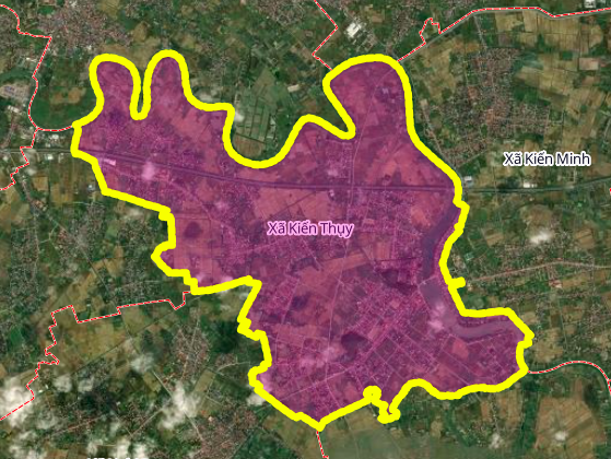 Quy hoạch hạ tầng giao thông xã Kiến Thụy, TP Hải Phòng đến năm 2030