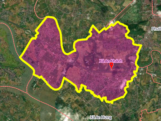Quy hoạch đường Vành đai 3 đi qua xã An Khánh, Hải Phòng dài 3,2 km
