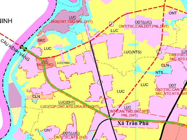 Quy hoạch đường mới tại xã Trần Phú, Hải Phòng: Kết nối qua sông Thái Bình
