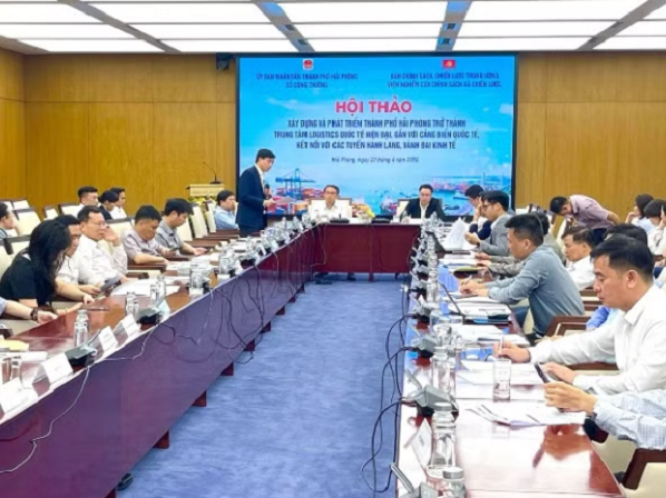 Hải Phòng phấn đấu đến năm 2050 trở thành trung tâm logistics quốc tế hiện đại