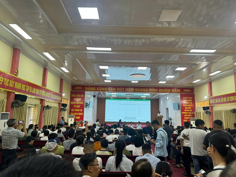 Kết quả trúng đấu giá 29 thửa đất tại ngõ 63 đường Trần Tất Văn, phường Phù Liễn, thành phố Hải Phòng tháng 06 năm 2026