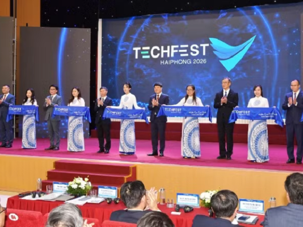 Khai mạc Techfest HaiPhong 2026 với chủ đề “Hội tụ trí tuệ-Vươn khơi đổi mới”