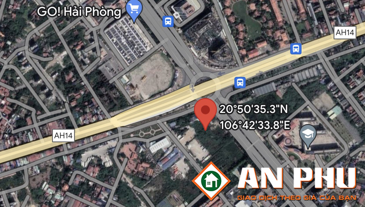 Chuyển nhượng 9800m2 đất tại góc đường Lê Hồng Phong và Nguyễn Bỉnh Khiêm, Hải Phòng