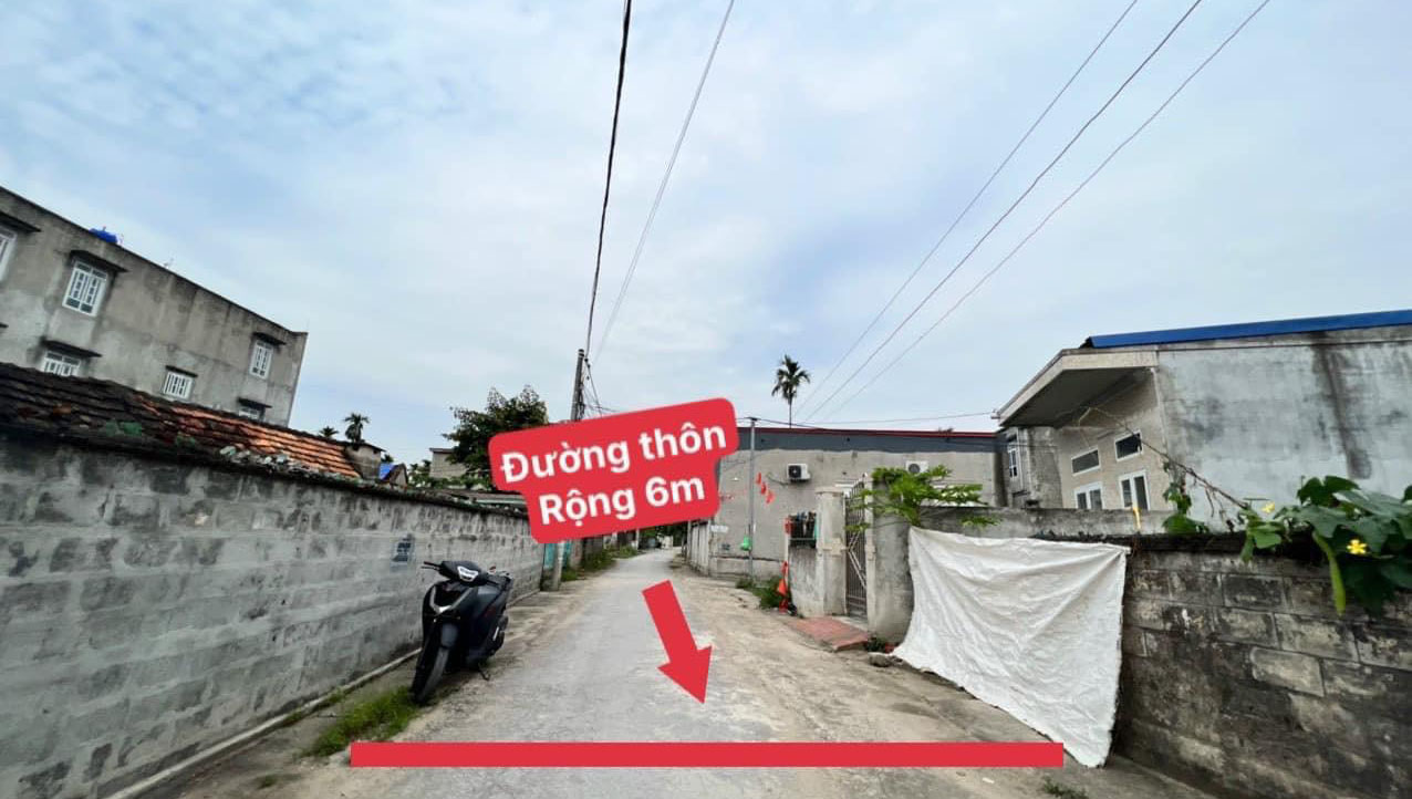 Cần bán đất giá cực sốc tại thôn Chùa, Hoa Động, Thuỷ Nguyên, Hải Phòng