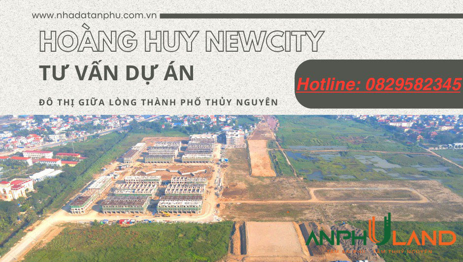 Nhận tư vấn dự án Hoàng Huy New City, Tân Dương, Thuỷ Nguyên, Hải Phòng
