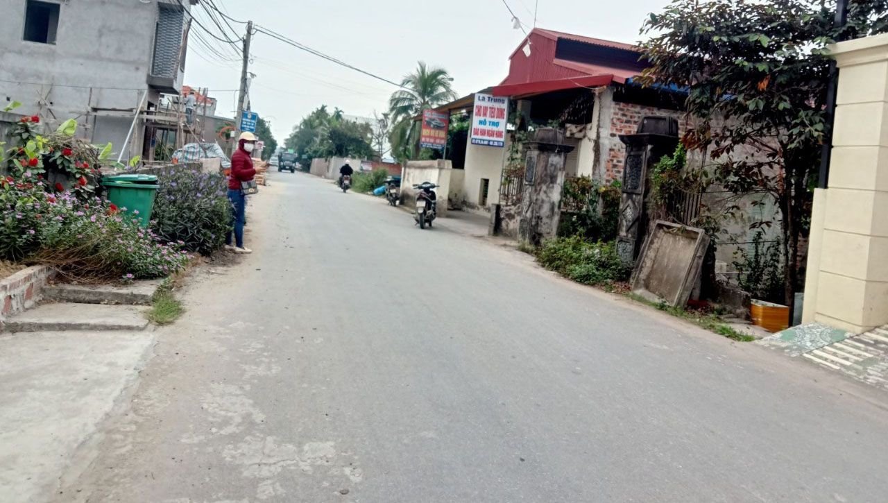 Bán đất sát mặt đường liên xã Thiên Hương, Thuỷ Nguyên, Hải Phòng