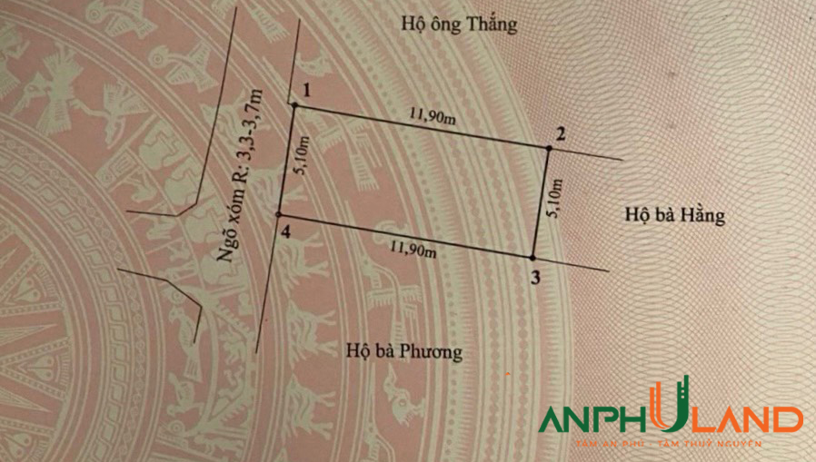 Cần bán lô đất đẹp  tại thôn 9, Hoa Động, Thuỷ Nguyên, Hải Phòng