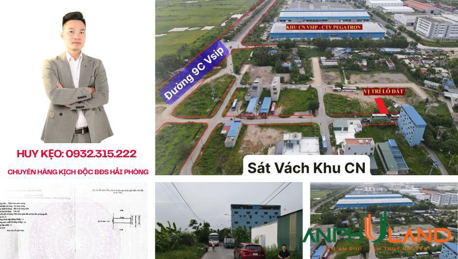 Cần bán lô đất đẹp tại TĐC Vsip 4 Lập Lễ, Thuỷ Nguyên, Hải Phòng