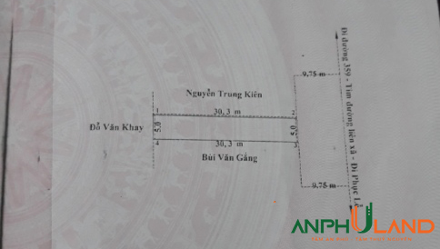 Cần bán lô đất mặt đường liên xã tại Ngũ Lão,Thủy Nguyên, Hải Phòng