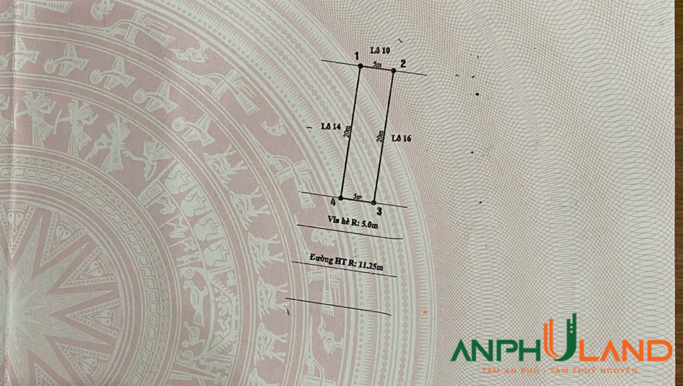 Cần bán lô đất mặt đường 21 m tại Cửa Trại, Thuỷ Đường, Thuỷ Nguyên, Hải Phòng