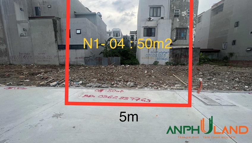 Chuyển nhượng lô N1 - 04 đất đấu giá Phường Đằng Lâm, Hải An, Hải Phòng