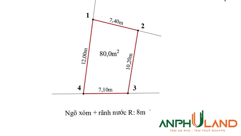 Chuyển nhượng lô đất ngay mặt đường Máng Nước tại Tân Dương, Thuỷ Nguyên, Hải Phòng