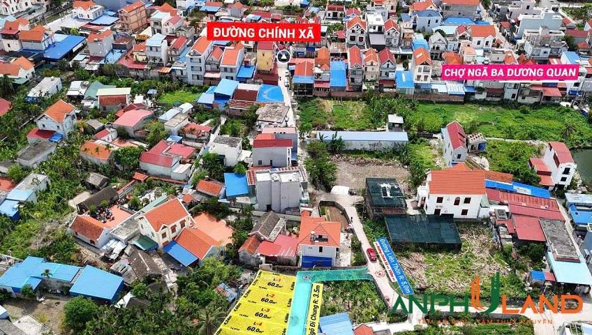 Chính Thức mở bán 5 lô F0, tại Trung tâm Dương Quan, Thuỷ Nguyên, Hải Phòng