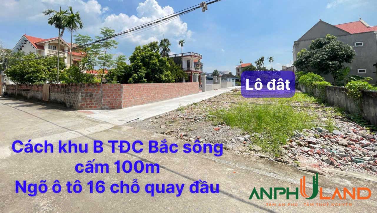 Cần bán lô đất cực đẹp tại xã Dương Quan, Thuỷ Nguyên, Hải Phòng 