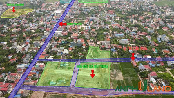 Bảng hàng khu Đấu giá Bái Trong, Hoa Động, Thuỷ Nguyên, Hải Phòng